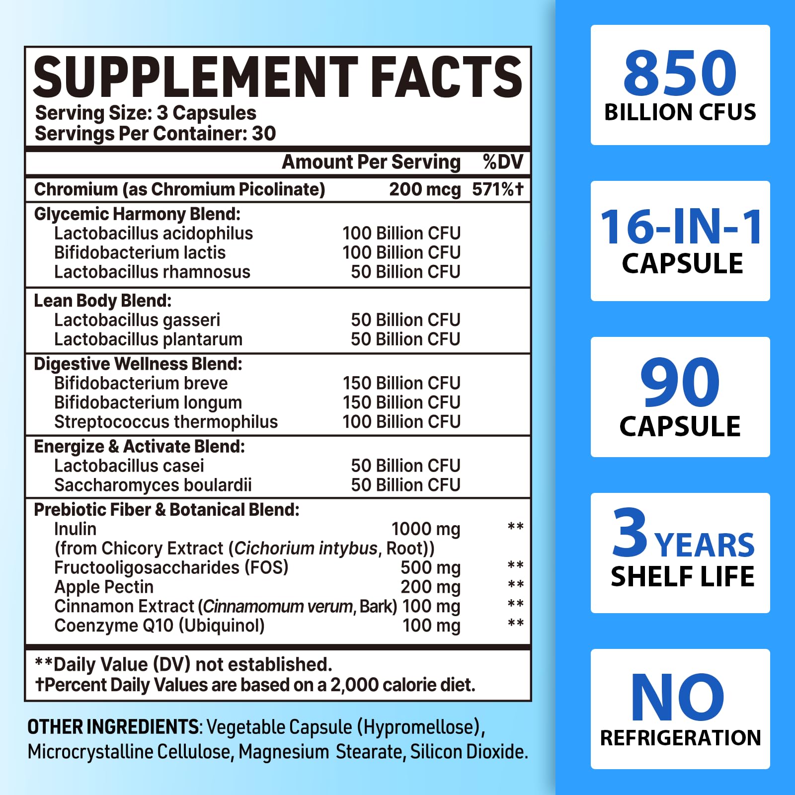 Probiotics for Men, Advanced 50+ Mens Probiotic, Comprehensive Gut & Energy Support with 850 Billion CFU, 1800mg Prebiotics Fiber – Tailored Wellness mens probiotics - Maple Wellness Supplements