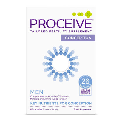 Proceive® Men Fertility Supplement for Conception - Vitamins & Minerals for Men Trying - Maple Wellness Supplements