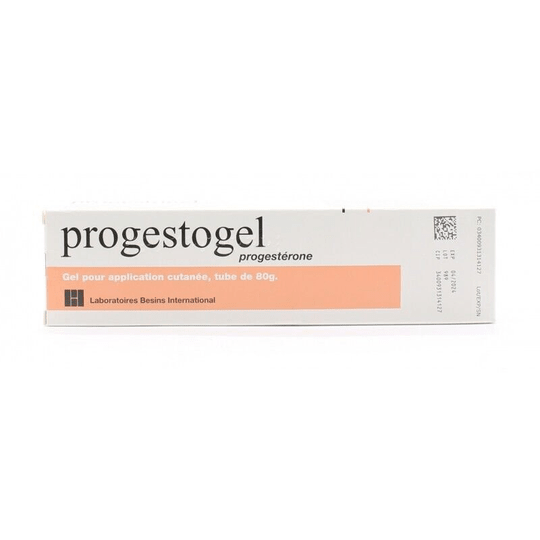 Progestogel 1% Tube 80g For Targeted Areas + Applicator - Maple Wellness Supplements