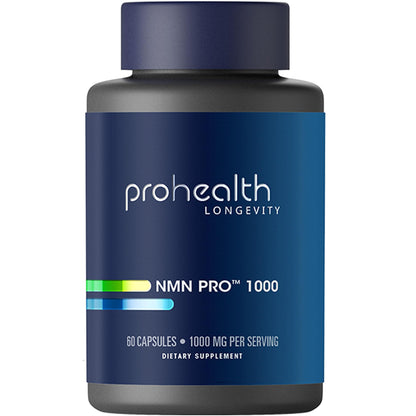 ProHealth NMN Pro 1000 (60 Capsules) Clinically Studied Uthever® NMN. NAD+ Precursor for Cellular Energy, Mitochondrial Support & Healthy Aging. - Maple Wellness Supplements