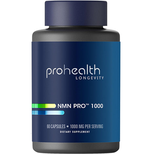 ProHealth NMN Pro 1000 (60 Capsules) Clinically Studied Uthever® NMN. NAD+ Precursor for Cellular Energy, Mitochondrial Support & Healthy Aging. - Maple Wellness Supplements
