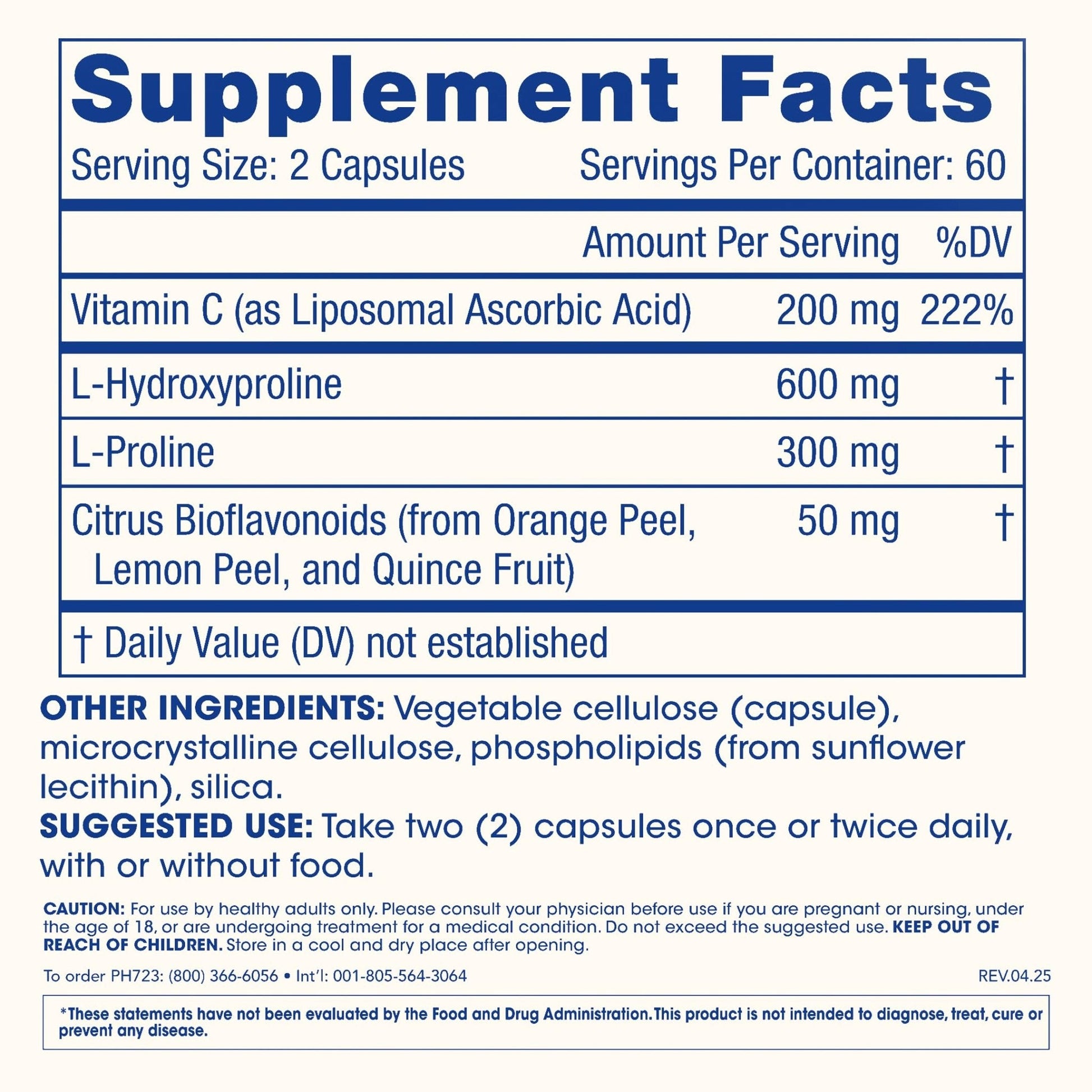 ProHealth Pro Collagen Activator Triple Third-Party Lab Tested, 120 Capsules - Maple Wellness Supplements