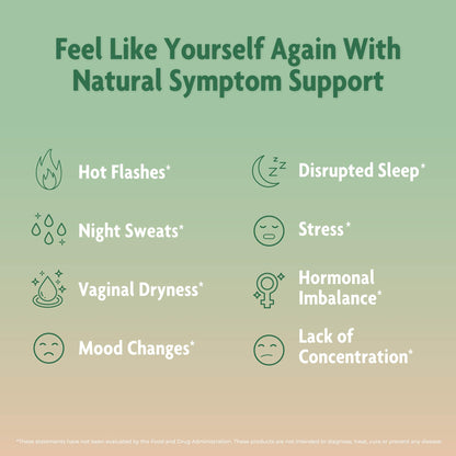 Promensil Menopause Double Strength - Menopause Supplements for Women, Red Clover Isoflavones, Helps Support Hot Flashes, Night Sweats, Restlessness - 30 Count - Maple Wellness Supplements