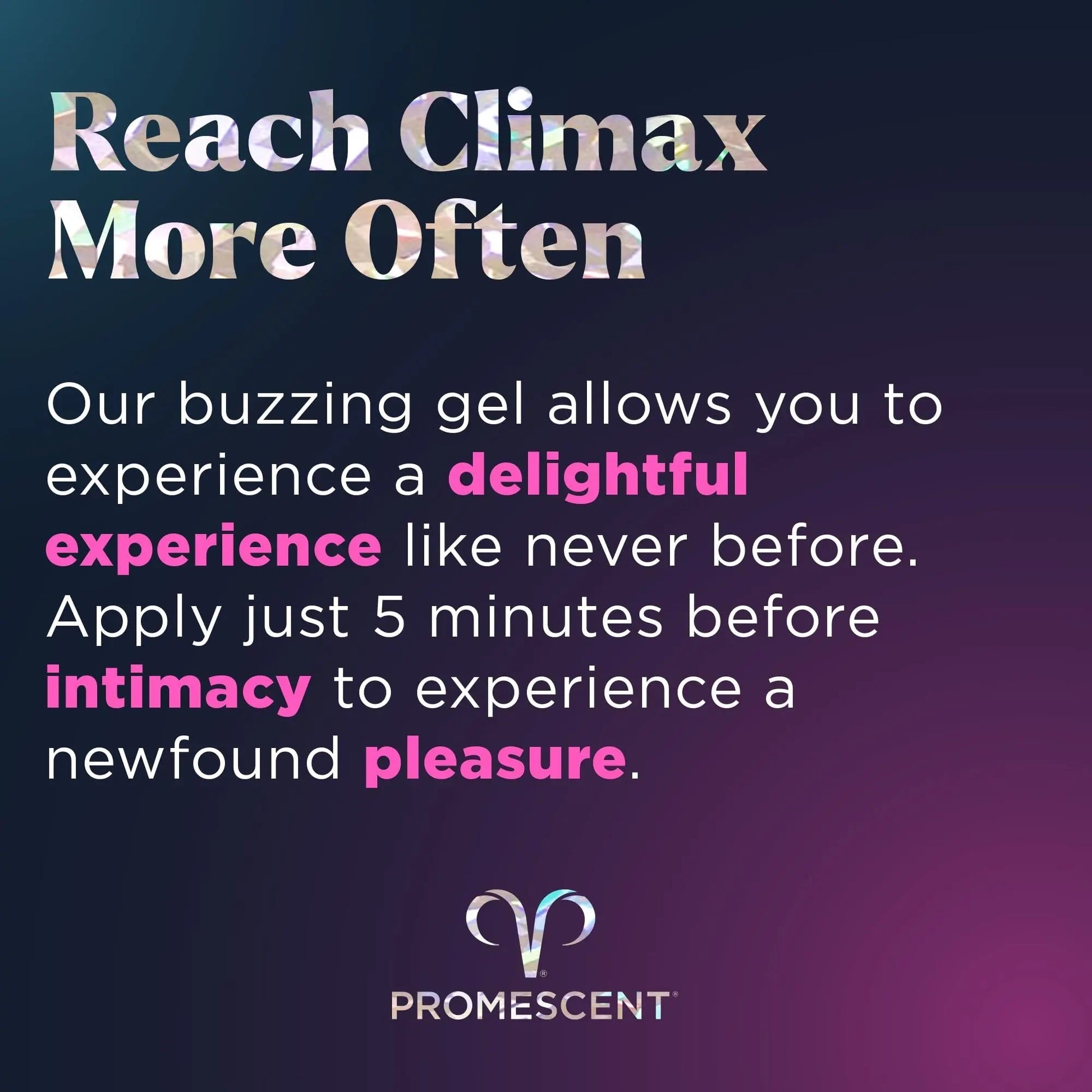 Promescent Buzzing Gel for Women – Arousal Enhancing Intimate Lubricant, Non-Sticky & Long-Lasting, Personal Lube for Increased Heightened Feeling, 75 Uses (15ml) - Maple Wellness Supplements