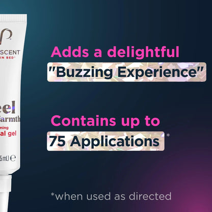 Promescent Buzzing Gel for Women – Arousal Enhancing Intimate Lubricant, Non-Sticky & Long-Lasting, Personal Lube for Increased Heightened Feeling, 75 Uses (15ml) - Maple Wellness Supplements