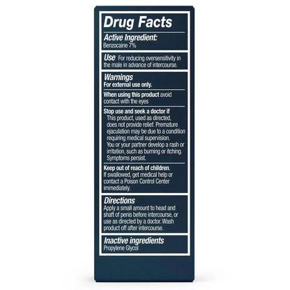 Promescent Delay Wipes Sexual Enhancer for Men to Last Longer in Bed, Extended Climax Control with Benzocaine for Male Genital Desensitizing - Increase Duration (7 Count) - Maple Wellness Supplements
