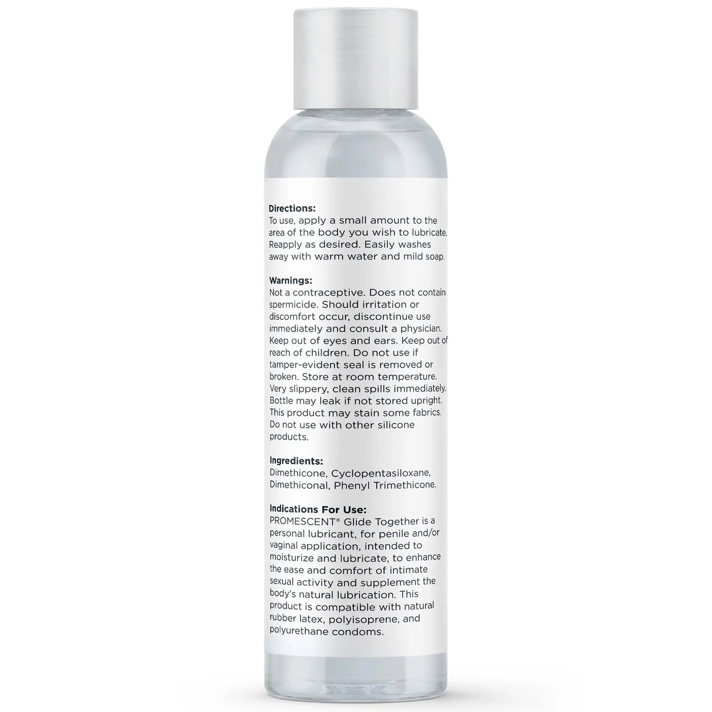 Promescent Silicone Lube, Premium Lubricants for Privacy, Sex Lube for Men & Women, Personal Lube, Non Sticky Anal Lubricant, Sex Accessories for Adults Couples, Personal Lubricant (4 oz) - Maple Wellness Supplements