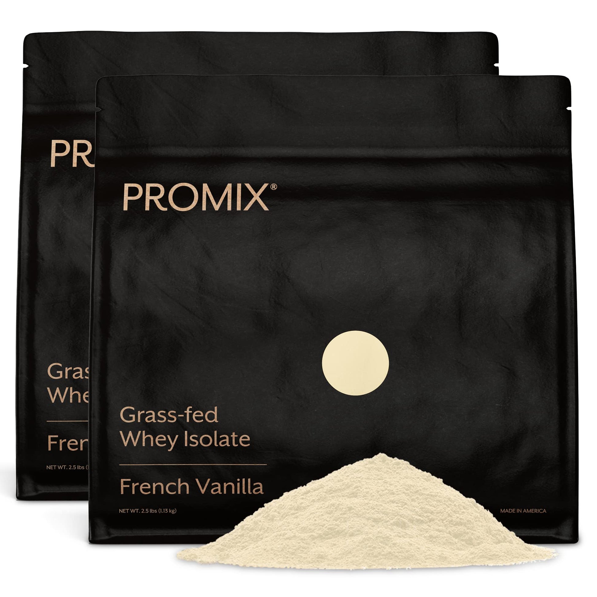 Promix Whey Protein Isolate Powder - Grass-Fed & 100% All Natural - ­Post Workout - Maple Wellness Supplements