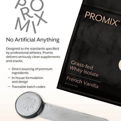 Promix Whey Protein Isolate Powder - Grass-Fed & 100% All Natural - ­Post Workout - Maple Wellness Supplements