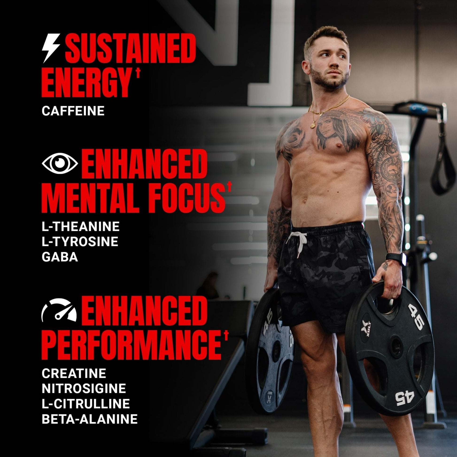 ProSupps Mr. Hyde Signature Pre Workout Powder with Creatine, Beta Alanine & Caffeine - Performance, Energy & Endurance - Clean Fitness & Gym Supplements for Men & Women = - Maple Wellness Supplements