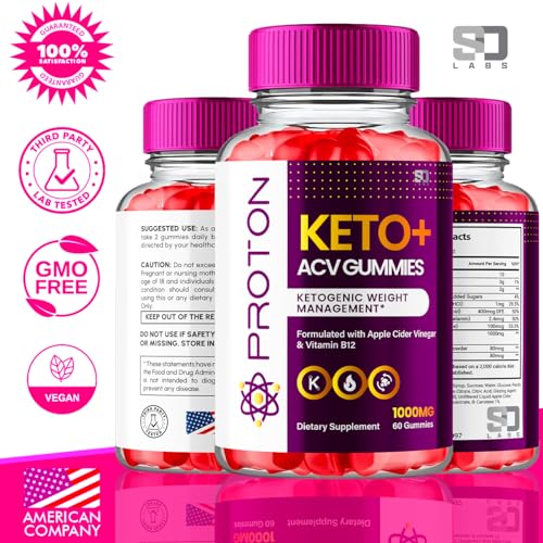 Proton Keto ACV Gummies Advanced Weight Loss 1000 MG, Proton Keto ACV Gummies - Maple Wellness Supplements