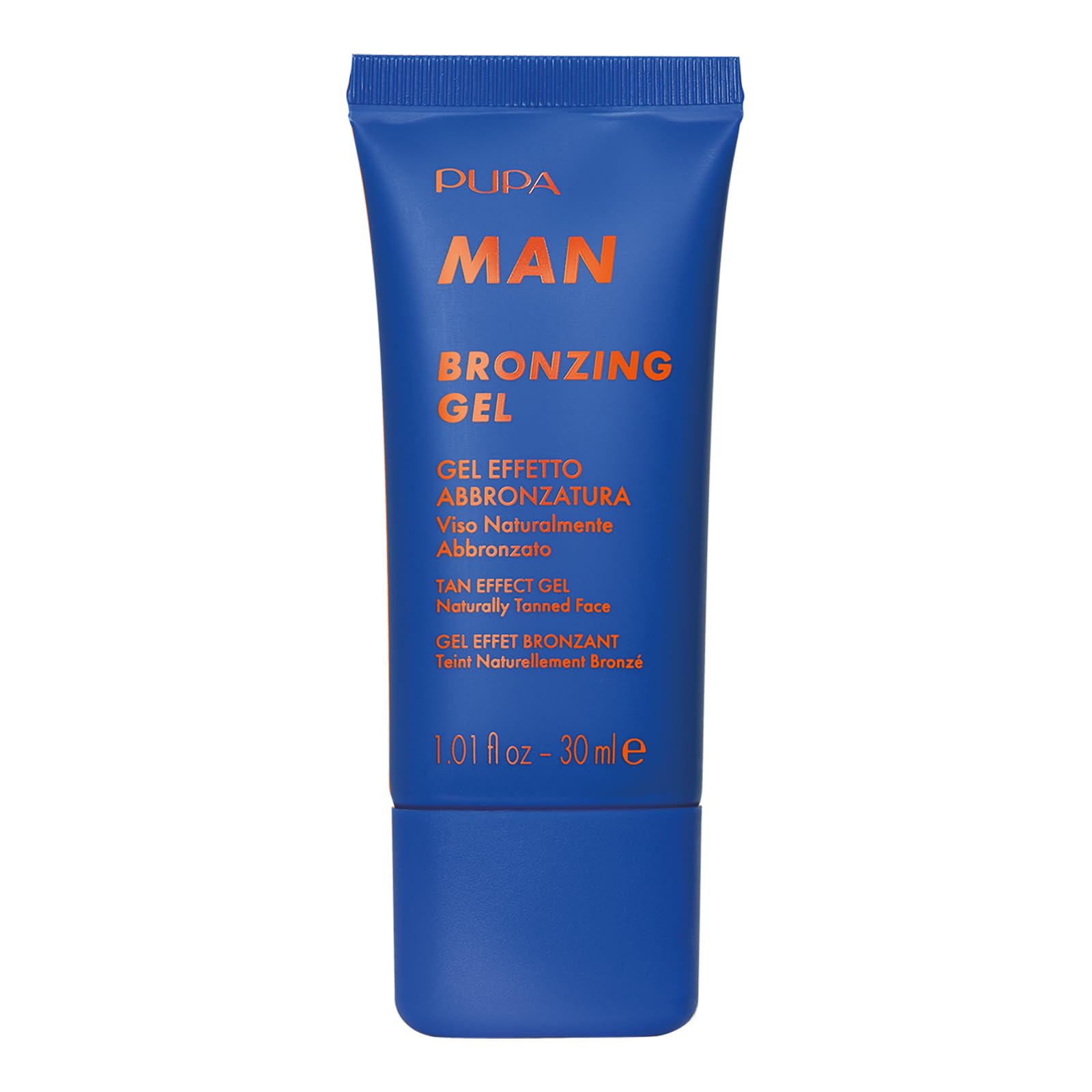 Pupa Milano Bronzing Gel, 002, 1.01 oz - Tan Effect Bronzer Gel - Liquid Matte Bronzer - Lightweight - With Hydrating Coconut Water - Makeup for Men - Maple Wellness Supplements