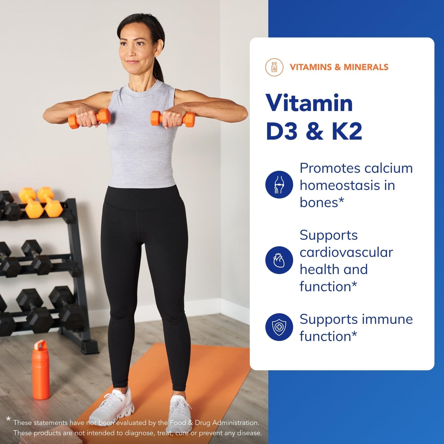 Pure Encapsulations Vitamin D3 & K2 - Bone & Vascular Health Support - Immune Function Support - Gluten Free - Non-GMO - 120 Capsules - Maple Wellness Supplements