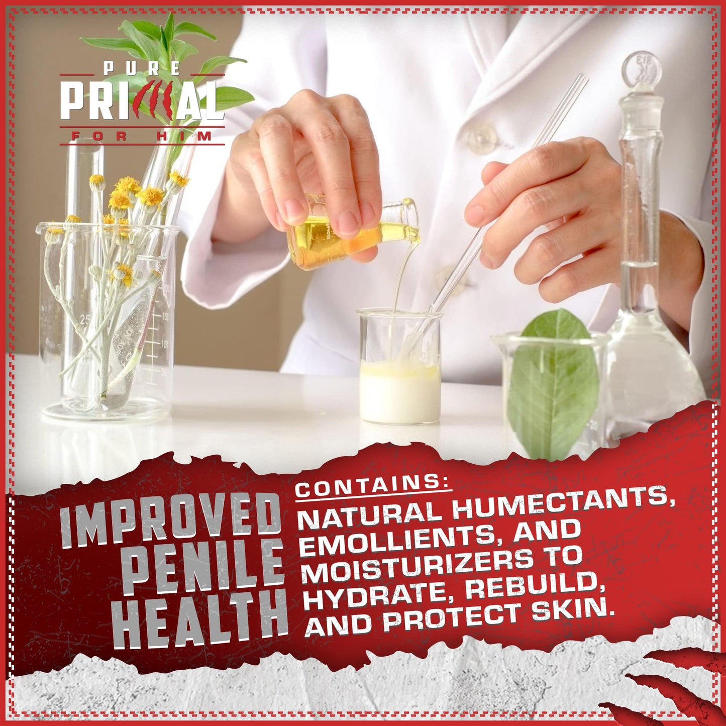 Pure Primal Premium Penile Health Cream - Advanced Moisturizing Penile Cream - Maple Wellness Supplements