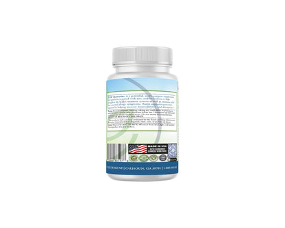 PURE® Quercetin+ with Zinc, Bromelain, Rutin Immune Shield - 60 Capsules - High Bioavailability Antioxidant Complex for Respiratory Health & Viral Defense - Made in USA - Maple Wellness Supplements