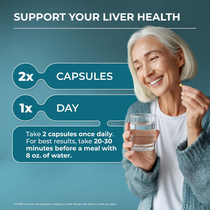 PUREHEALTH RESEARCH Liver Health – Liver Cleanse Detox & Repair Support Supplement- with Milk Thistle, Turmeric Powder, Dandelion, Artichoke, Beet Root, Ginger - Maple Wellness Supplements
