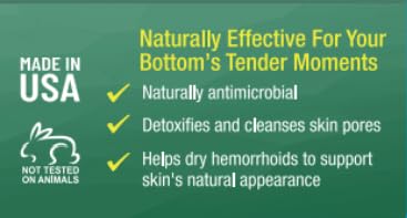 Puremedy - H-Relief Balm - All-Natural Salve for Bottom Lumps and Fissures, with Only Certified Organic or Wild Harvested Ingredients, 1 oz - Maple Wellness Supplements