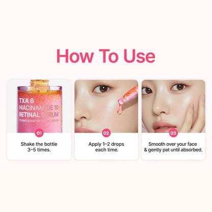 PURITO TXA 6% + Niacinamide 10% + Retinal Facial Serum | for Dark Spots, Hyperpigmentation, Uneven Tone - Maple Wellness Supplements