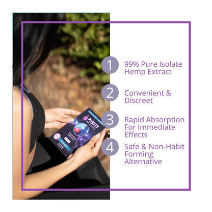 Purity Hemp Naturals Body Discomfort Patch 240 mg - 30 ct (8 mg ea.) Lasts 24 Hours. Sweat & Water Resistant. Convenient & Discreet. For Use On Any Part Of The Body. Plant-Based Extended-Release Patch - Maple Wellness Supplements