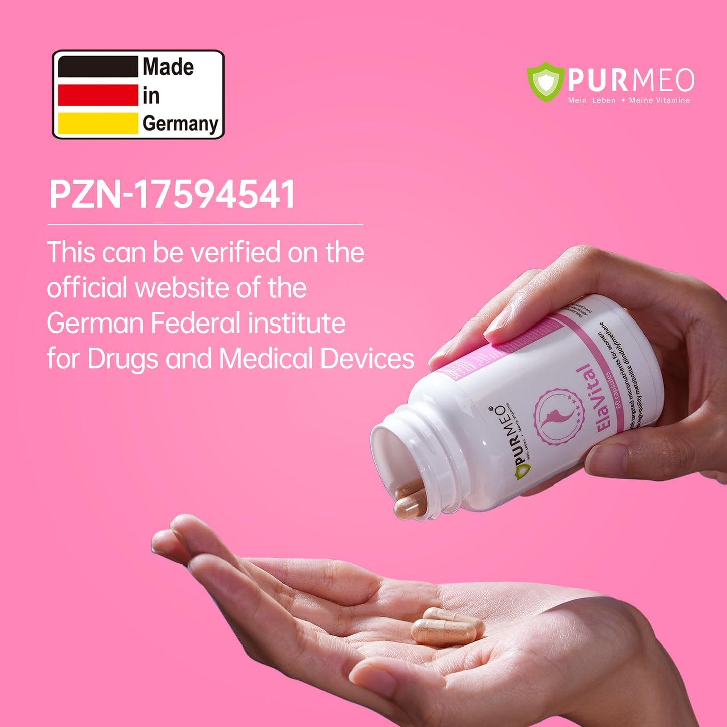 purmeo DIM Supplement for Women, Patented Formula Diindolylmethane Support Estrogen Hormone Balance & Breast Health, Non-GMO, 60ct Vegan Capsules - Maple Wellness Supplements