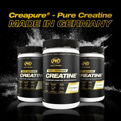 PVL Creapure Creatine – 100% Pure German Creatine Monohydrate Powder-Pharmaceutical Grade Muscle Building Supplement for Strength Training, Pre Workout & Post Workout Protein Support–410g 82 Servings - Maple Wellness Supplements