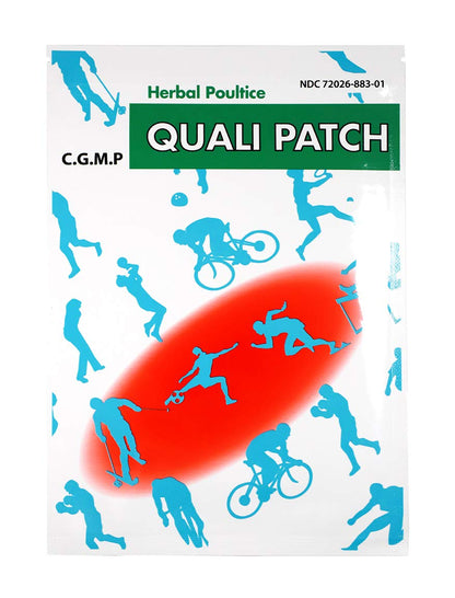 Quali Herbal Poultice Pain Relief Patch Muscle Pain Joint Pain Shoulder Pain Long Lasting Pain Patch 3 Sheets Per Pack - Maple Wellness Supplements