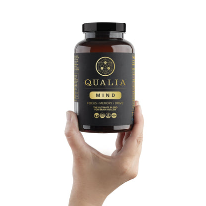 Qualia Life Sciences Qualia Mind | The Ultimate Blend for Brain Health* | Doctor-Formulated Nootropic to Fuel Focus & Concentration* | Supports Long Term Brain Health| Maintain Drive & Productivity - Maple Wellness Supplements