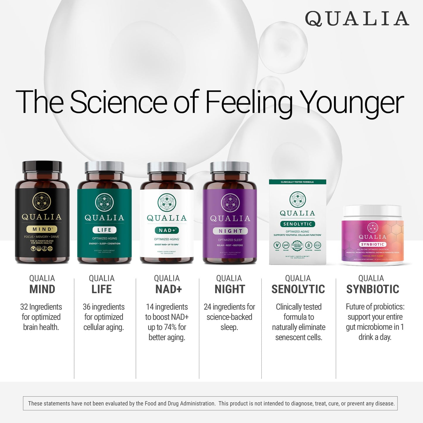 Qualia Life Sciences Qualia Mind | The Ultimate Blend for Brain Health* | Doctor-Formulated Nootropic to Fuel Focus & Concentration* | Supports Long Term Brain Health| Maintain Drive & Productivity - Maple Wellness Supplements
