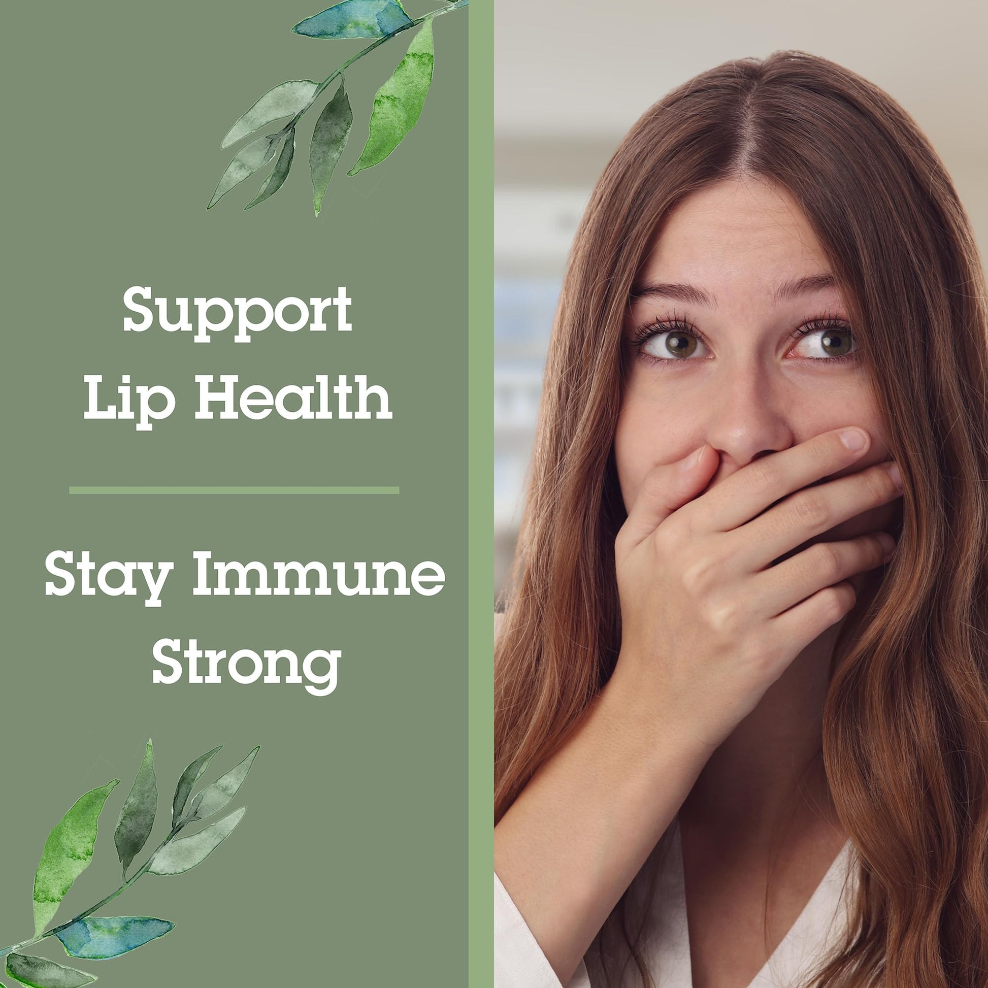 Quantum Health Super Lysine+ / Advanced Formula Lysine+ Immune Support with Vitamin C, Echinacea, Licorice, Propolis, Odorless Garlic - Maple Wellness Supplements