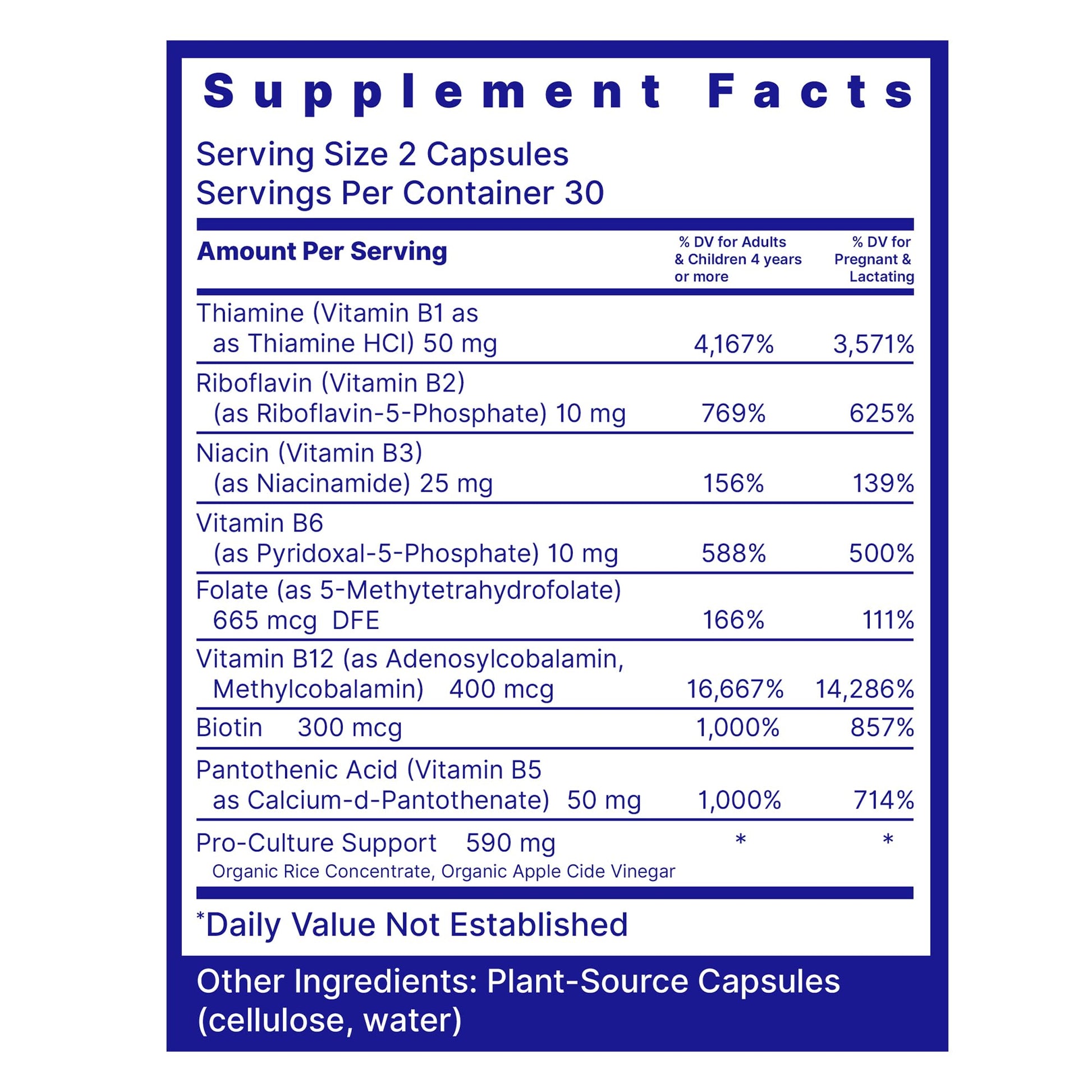 Quantum Nutrition Labs Max Energy Bs - Vitamin B Complex, Methylated B Complex Vitamins with Vitamin B1, B6, B12, Thiamin, Folate and Biotin - Maple Wellness Supplements