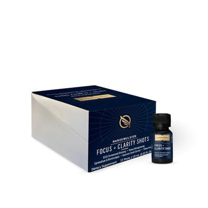 Quicksilver Scientific Focus + Clarity Shots (Box of 12, 10 mL Shots) - Maple Wellness Supplements