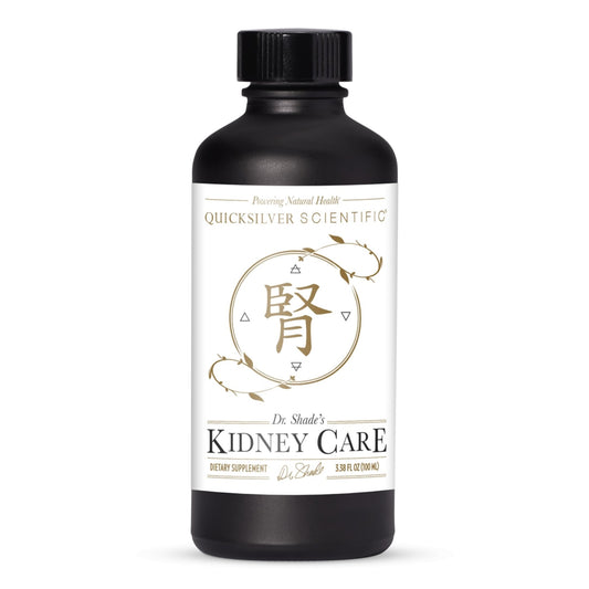 Quicksilver Scientific Kidney Care - Kidney Cleanse & Lymphatic Drainage Supplements - Astragaloside IV Extract, Zhu Ling, Goldenrod, Ferulic Acid, He Shou Wu & Dandelion Leaf (3.38oz / 100ml) - Maple Wellness Supplements