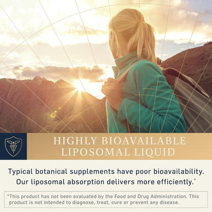 Quicksilver Scientific Nanoemulsified Cat's Claw - Liquid Immune Support Supplement with Uncaria tomentosa, 1000 IU Vitamin D + Monolaurin - Vegan + Superior Liposomal Absorption (1.7oz / 50ml) - Maple Wellness Supplements