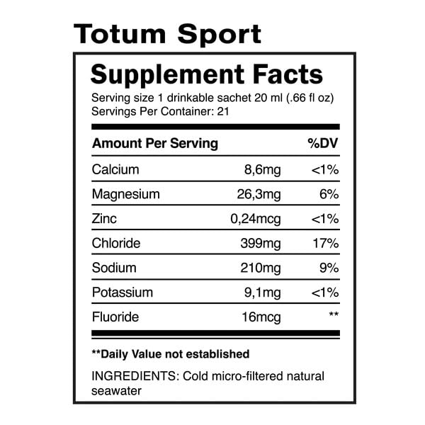 Quicksilver Scientific Totum Sport Drinkable Sachets, 21-25 ml, 30 Count - Maple Wellness Supplements