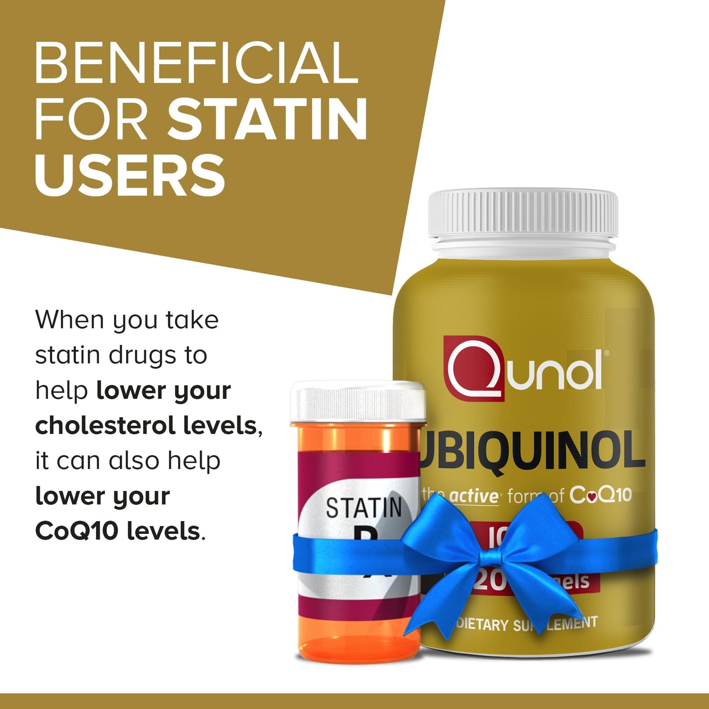 Qunol 100mg Ubiquinol, Powerful Antioxidant for Heart & Vascular Health, Essential for Energy Production - Maple Wellness Supplements
