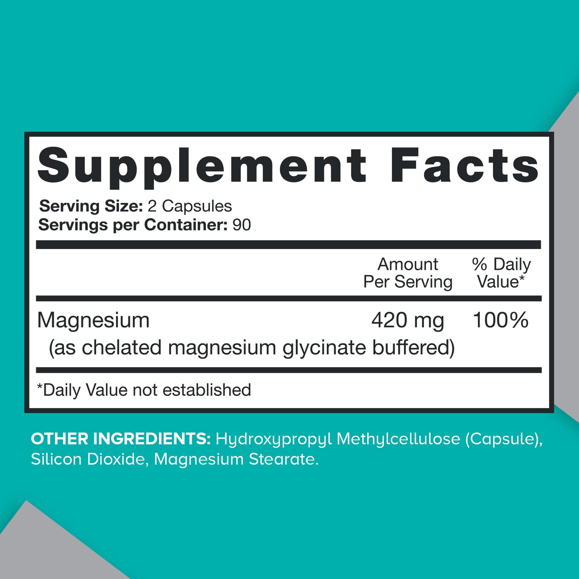 Qunol Magnesium Capsules 420mg, 100% DV, High Absorption Magnesium Supplement, Extra Strength, Bone and Muscle Health Supplement, 180 Count - Maple Wellness Supplements