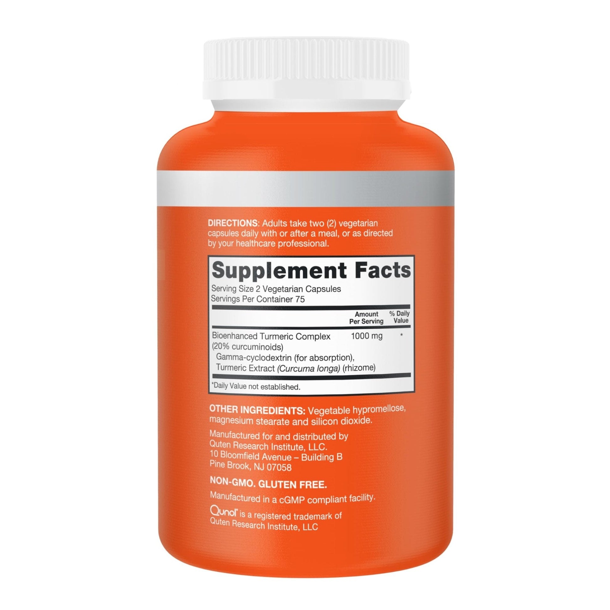 Qunol Turmeric Curcumin Supplement, 1000mg with Ultra High Absorption, for Joint Support, Extra Strength Capsules, 150 Count - Maple Wellness Supplements
