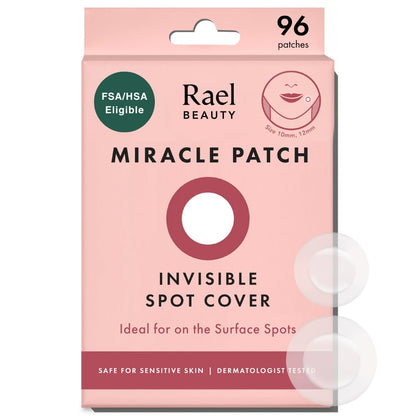 Rael Pimple Patches, Miracle Invisible Spot Cover - Hydrocolloid Acne Pimple Patch - Maple Wellness Supplements