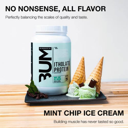 RAW Whey Isolate Protein Powder, Mint Chip Ice Cream (CBUM Itholate Protein) - Maple Wellness Supplements