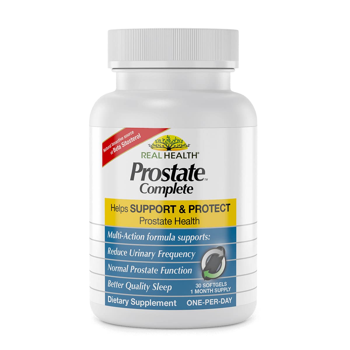 Real Health The Prostate Formula - Prostate Health Supplements for Men, Saw Palmetto Formula for Healthy Bladder and Urinary Support, - Maple Wellness Supplements