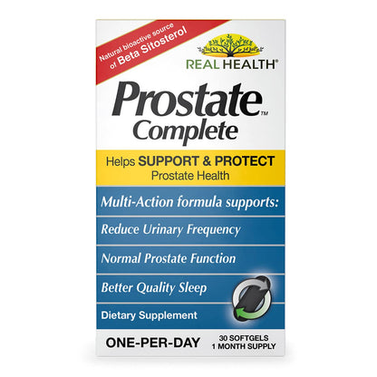 Real Health The Prostate Formula - Prostate Health Supplements for Men, Saw Palmetto Formula for Healthy Bladder and Urinary Support, - Maple Wellness Supplements