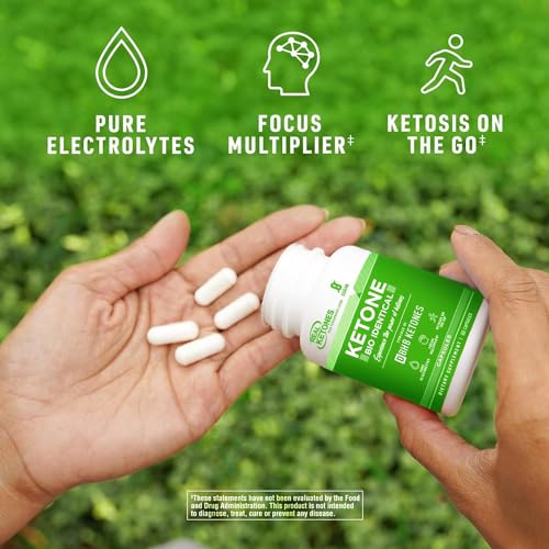 Real Ketones BHB Exogenous Ketones Keto Pills Keto Electrolytes Pills for Enhanced - Maple Wellness Supplements