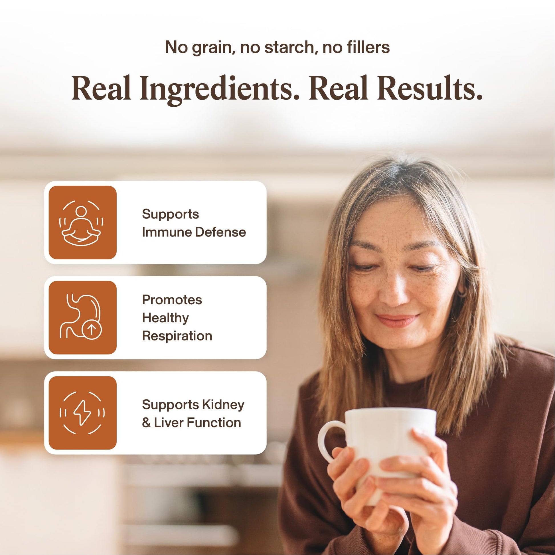Real Mushrooms Capsules Supplements - Organic Cordyceps Mushroom Powder in Capsules - Energy and Performance Mushrooms with Verified Beta Glucans - Vegan, Non-GMO, 300 Capsules - Maple Wellness Supplements