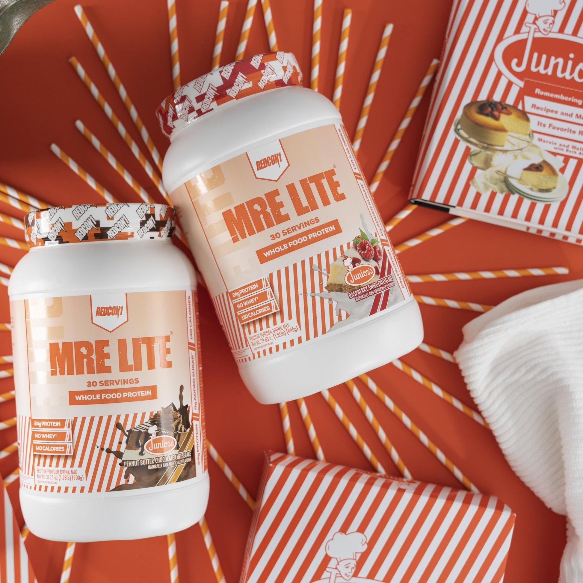 REDCON1 MRE Lite Whole Food Protein Powder, Juniors, Peanut Butter Chocolate - Maple Wellness Supplements