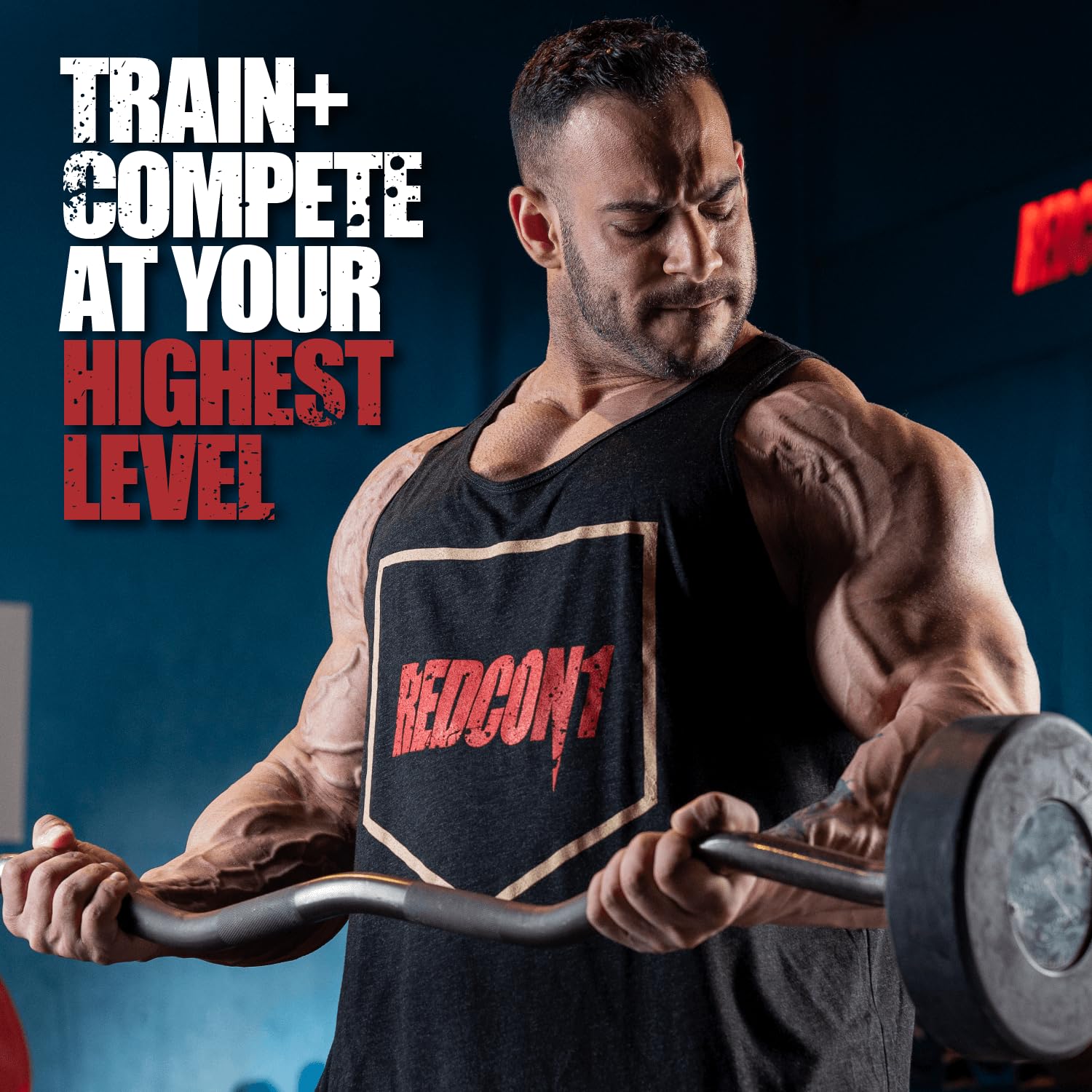 REDCON1 Total War Pre Workout - Beta Alanine + Citrulline Malate Keto Friendly Preworkout for Men & Women with 320mg of Caffeine - Fast Acting -Blue Lemonade (30 Servings) - Maple Wellness Supplements