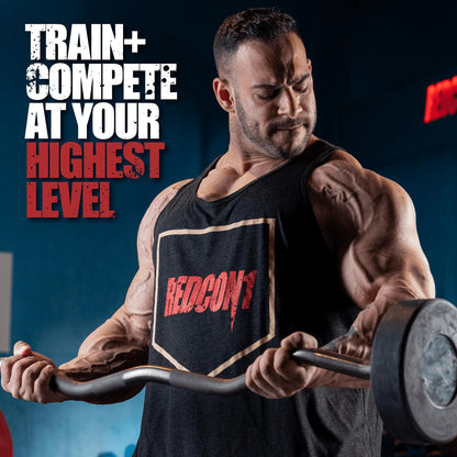 REDCON1 Total War Pre Workout - Beta Alanine + Citrulline Malate Keto Friendly Preworkout for Men & Women with 320mg of Caffeine - Fast Acting -Blue Lemonade (30 Servings) - Maple Wellness Supplements