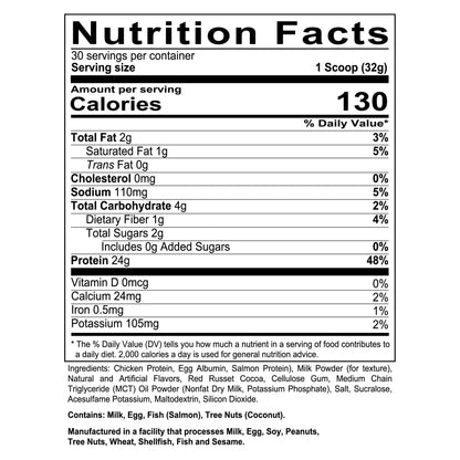 REDCON1 x Mossy Oak MRE Lite Whole Food Protein Powder, Chocolate Moose - Low Carb - Maple Wellness Supplements