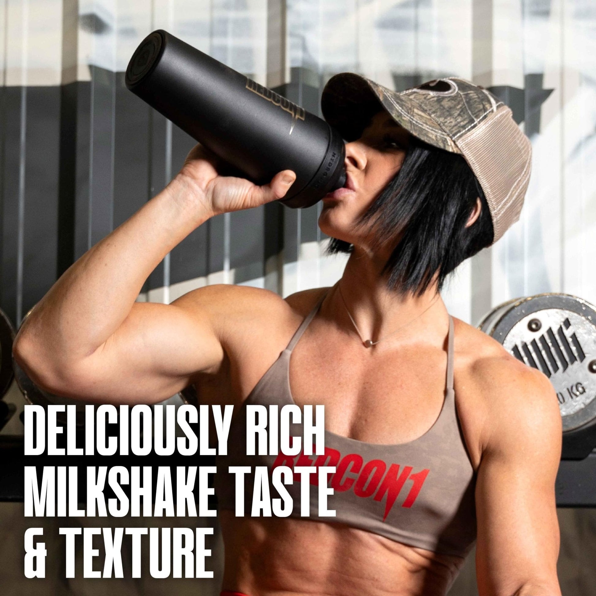 REDCON1 x Mossy Oak MRE Lite Whole Food Protein Powder, Chocolate Moose - Low Carb - Maple Wellness Supplements