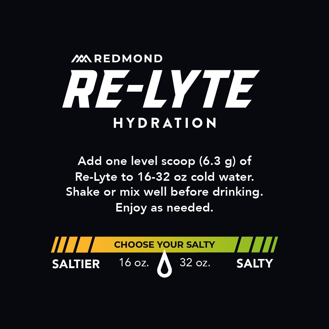 REDMOND Re-Lyte Hydration Electrolyte Powder Drink Mix Variety (7 Stick Packs) - Maple Wellness Supplements