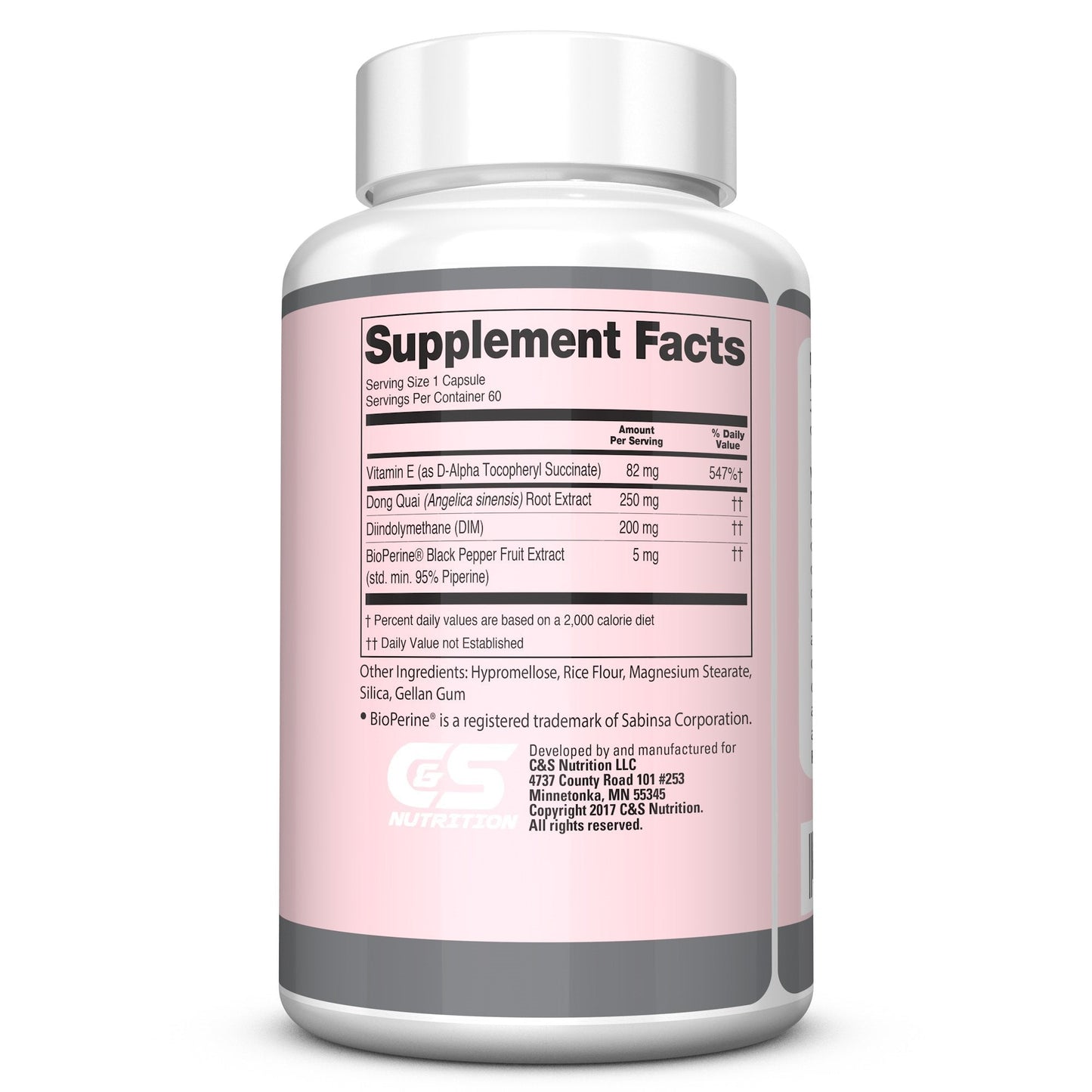 Re+Gen Nutrition Women's Hormone Balance Support, Supplement with Vitamin E, Dong Quai, and DIM 200mg with BioPerine, PMS, Hot Flashes, Mood Swings, Night Sweats Support, 60 Capsules, 2 Month Supply - Maple Wellness Supplements